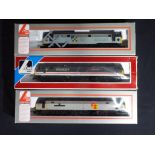 Model Railways - three Lima OO gauge diesel locomotives, comprising 47218, 47840 and 31155,