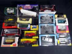 Diecast - twenty Solido, Corgi, Oxford Diecast and others in original boxes to include EFE16130,