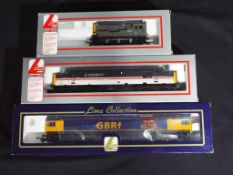 Model Railways - three Lima OO gauge diesel locomotives in original boxes, comprising 204843A6,