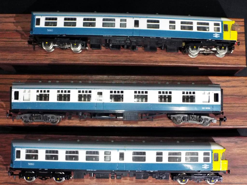 Model Railways - Liliput 3- car TransPenine DMU OO gauge, - Image 2 of 2