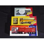 Diecast - Corgi - three 1:50 scale diecast trucks in original boxes comprising CC10103,