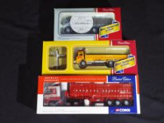 Diecast - Corgi - three 1:50 scale diecast trucks in original boxes comprising CC10103,