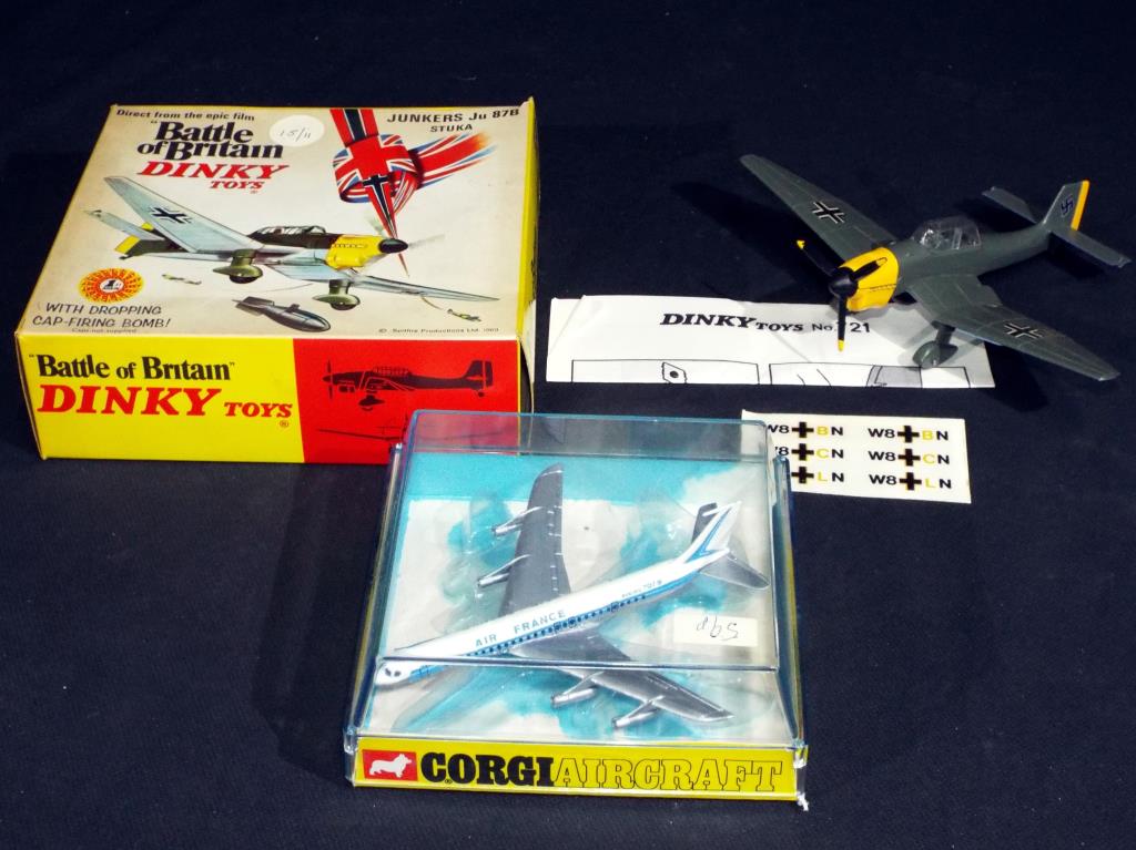 Diecast - Dinky and Corgi - two aeroplanes in original boxes comprising 721 and 1310, - Image 2 of 2