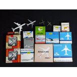 Diecast - Schabak and Airfix - seventeen diecast aeroplanes predominantly boxed to include 823/4,