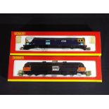 Model Railways - two Hornby OO gauge diesel locomotives comprising R2353 class 47, R2074B class 56,
