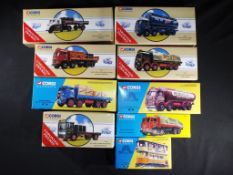 Diecast - Corgi - nine boxed Corgi Classics diecast model vehicles to include 24201 Leyland Octopus