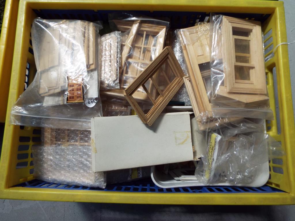 Dolls House Accessories - three large boxes containing doll's house construction materials to - Image 4 of 4