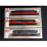 Model Railways - three Lima OO gauge diesel locomotives, comprising 47789, 47574 and 31568,