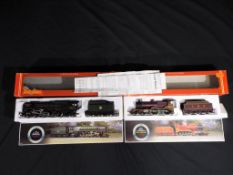 Model Railways - two Hornby OO gauge steam locomotives in original boxes,