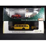 Diecast - Schuco two 1:43 scale models,