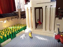 Lego - a Greek Mythology display using between 20,000 and 25,000 original Lego bricks, - Image 3 of 6