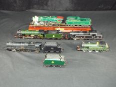 Model Railways - Franklin Mint and Hornby, five unboxed steam locomotives,