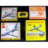 Diecast - Dinky - five diecast vehicles in original boxes comprising 688, 723, 717,