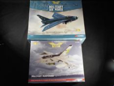 Diecast - Corgi tow 1:72 diecast airplanes, comprising AA 32304 and AA 33609,