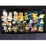 Collectable bears - a collection of 25 collectable miniature bears to include Little Star Bears by