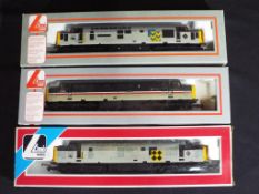 Model Railways - Lima - three OO gauge Class 37 diesels, comprising 37796, 37512 and 37431,