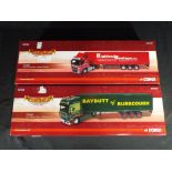 Diecast -Corgi two 1:50 scale trucks, comprising CC14101 and CC1408,