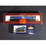 Model Railways - two Bachmann and Hornby OO gauge diesel locomotives comprising class 08 shunter