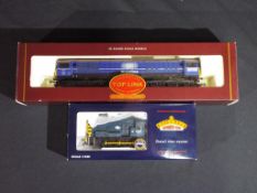 Model Railways - two Bachmann and Hornby OO gauge diesel locomotives comprising class 08 shunter