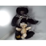 A mohair by Merrythought Made In England bear #344 of 1000 made,