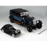 Diecast - Franklin Mint - two unboxed diecast models by Franklin Mint comprising 1:43 scale 1946