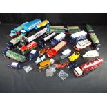 Diecast - Corgi - 26 unboxed Corgi diecast vehicles predominantly 1:50 scale trucks,