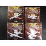 Corgi Aviation - 4 boxed 1:144 scale civil aircraft by Corgi.