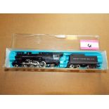 Atlas - an N scale model locomotive 4-6-2 Indiana Harbor Belt R R op no 5629 with tender, # 2117,