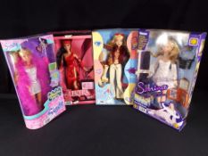 Collector Fashion Dolls - to include a Barbie by Mattel Marvel Elektra doll, model #H1699, boxed,