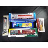 Diecast - Corgi, Universal Hobbies and other - five diecast trucks in original boxes,