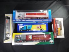 Diecast - Corgi, Universal Hobbies and other - five diecast trucks in original boxes,