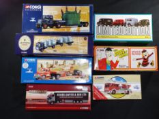 Diecast - Corgi - seven boxed diecast model vehicles in various scales,