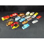 Diecast - Corgi and Dinky - twenty unboxed diecast vehicles to include Kojak, Starsky and Hutch,