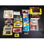Solido, Quartzo, Norev and others - 12 boxed diecast model vehicles .