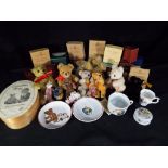 Steiff - a collection of miniature Steiff bears in the Historic Steiff Miniature Collection,