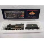 Bachmann Branch Line - an OO gauge 4-6-0 locomotive and tender, modified Hall class 31-778,