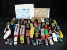 Diecast - Dinky, Corgi - approximately fifty unboxed diecast vehicles predominantly by Dinky Toys,