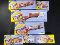 Corgi - seven boxed diecast model vehicles from the Corgi Classics Chipperfields Range.