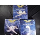 Corgi Aviation - 3 boxed 1:144 scale model diecast military aircraft by Corgi.