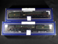 Model Railways - Hornby OO gauge - two steam locomotives in associated boxes comprising R2268 a