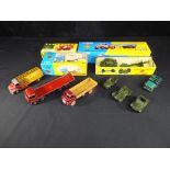 Dinky & Corgi - Eleven die cast vehicles predominantly unboxed,