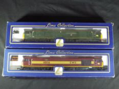 Model Railways - Lima OO gauge - two Class 60 diesel locomotives comprising 60081 with limited