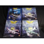 Corgi Aviation - 4 boxed diecast Military aircraft by Corgi in 1:144 scale.