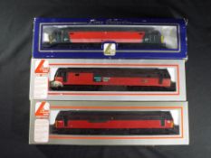 Model Railways - Lima OO gauge - three Class 47 diesels comprising Op. Nos.