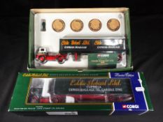 Diecast - Corgi two 1:50 scale trucks, comprising CC13101 and 14302,