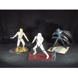 Star Wars - Three 12 inch Star Wars figures.