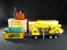 Diecast - Dinky - three diecast vehicles in original boxes comprising 980 Coles Hydra Truck,