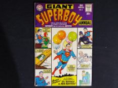 Superboy - Giant Annual #1, 1964, DC, cents copy,