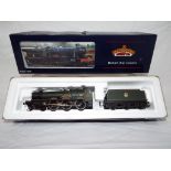 Bachmann - an OO scale model locomotive and tender 4-6-0 Modified Hall,