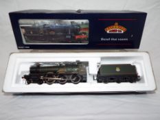 Bachmann - an OO scale model locomotive and tender 4-6-0 Modified Hall,
